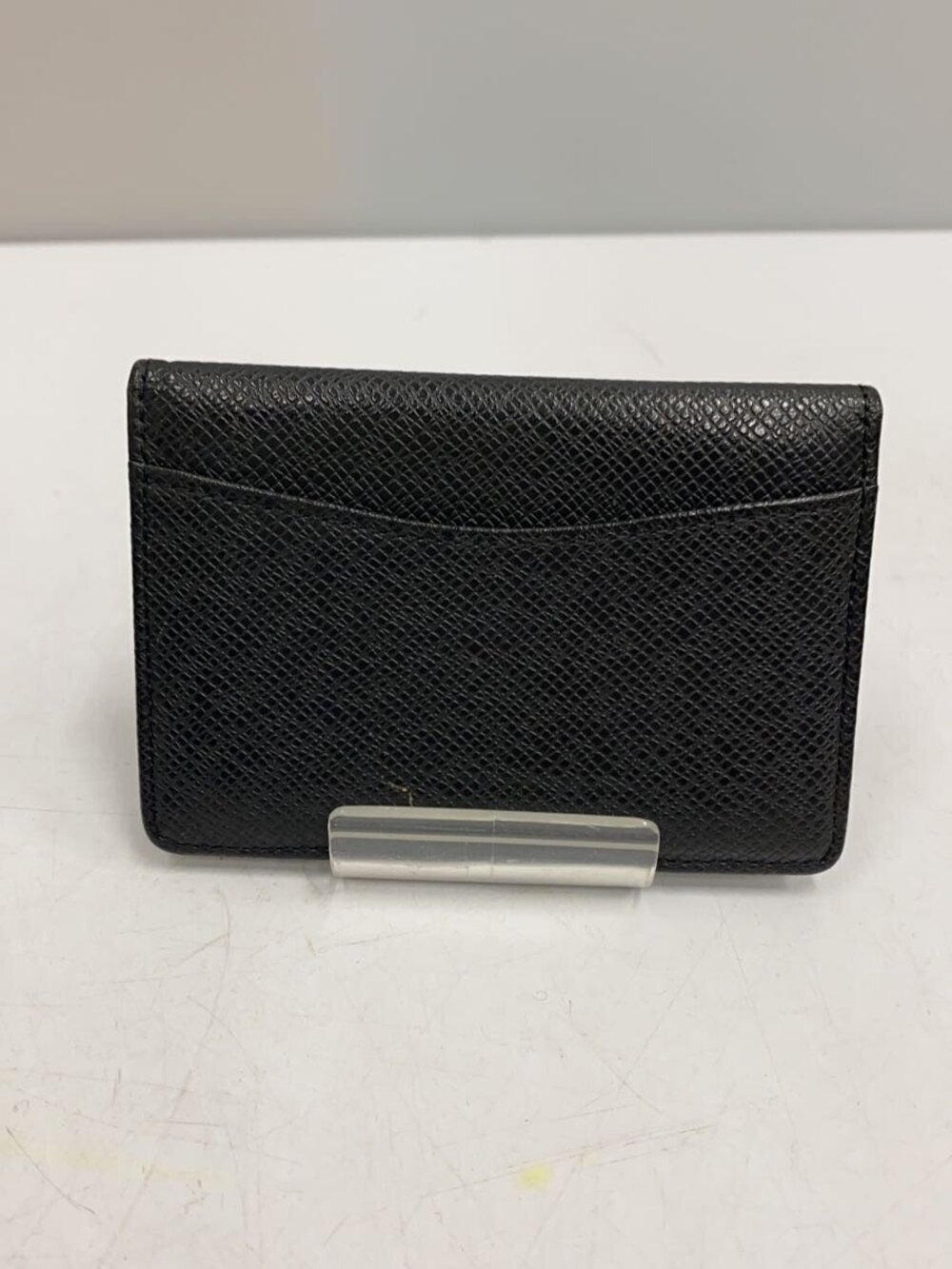 Louis Vuitton Black Leather Taiga Poche Organizer de Black